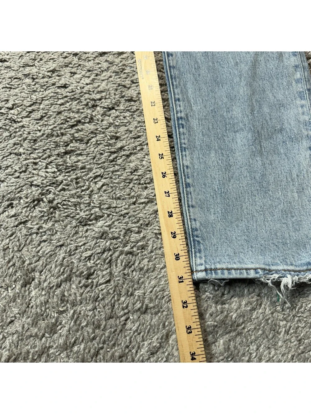 Abercrombie & Fitch A&F Vintage Stretch Jeans Mens 32x32 Blue Athletic Straight